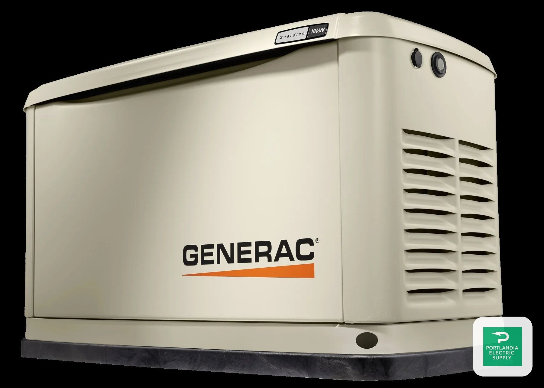 Generac Guardian 18KW Home Backup Air-Cooled Gas Engine Generator in Aluminum Enclosure - G007226-0