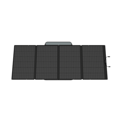EcoFlow 400W Portable Solar Panel kickstand detail
