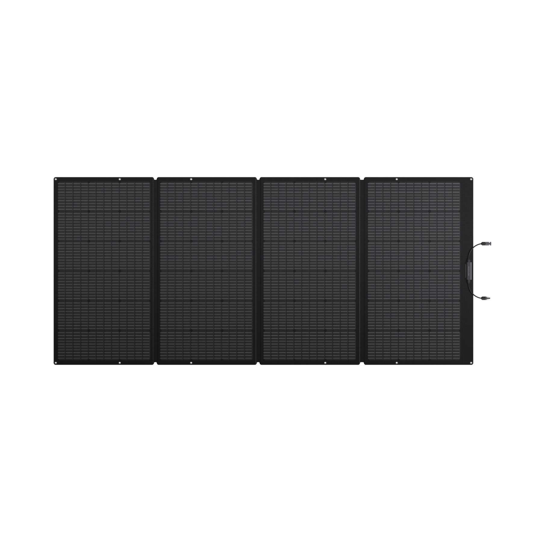 EcoFlow 400W Portable Solar Panel connector detail