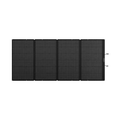 EcoFlow 400W Portable Solar Panel connector detail