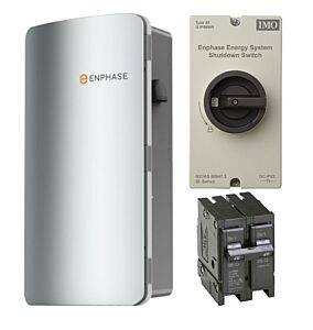 Enphase Power Kit Including an IQ System Controller 2 and Rapid System Shutdown Switch