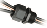 HEYCO Liquid Tight Cordgrip Cable Gland for (2) Enphase Q Cable 3/4" — side angle