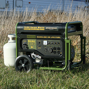 Sportsman GEN7500DF - 7500/6000W Dual-Fuel Portable Generator