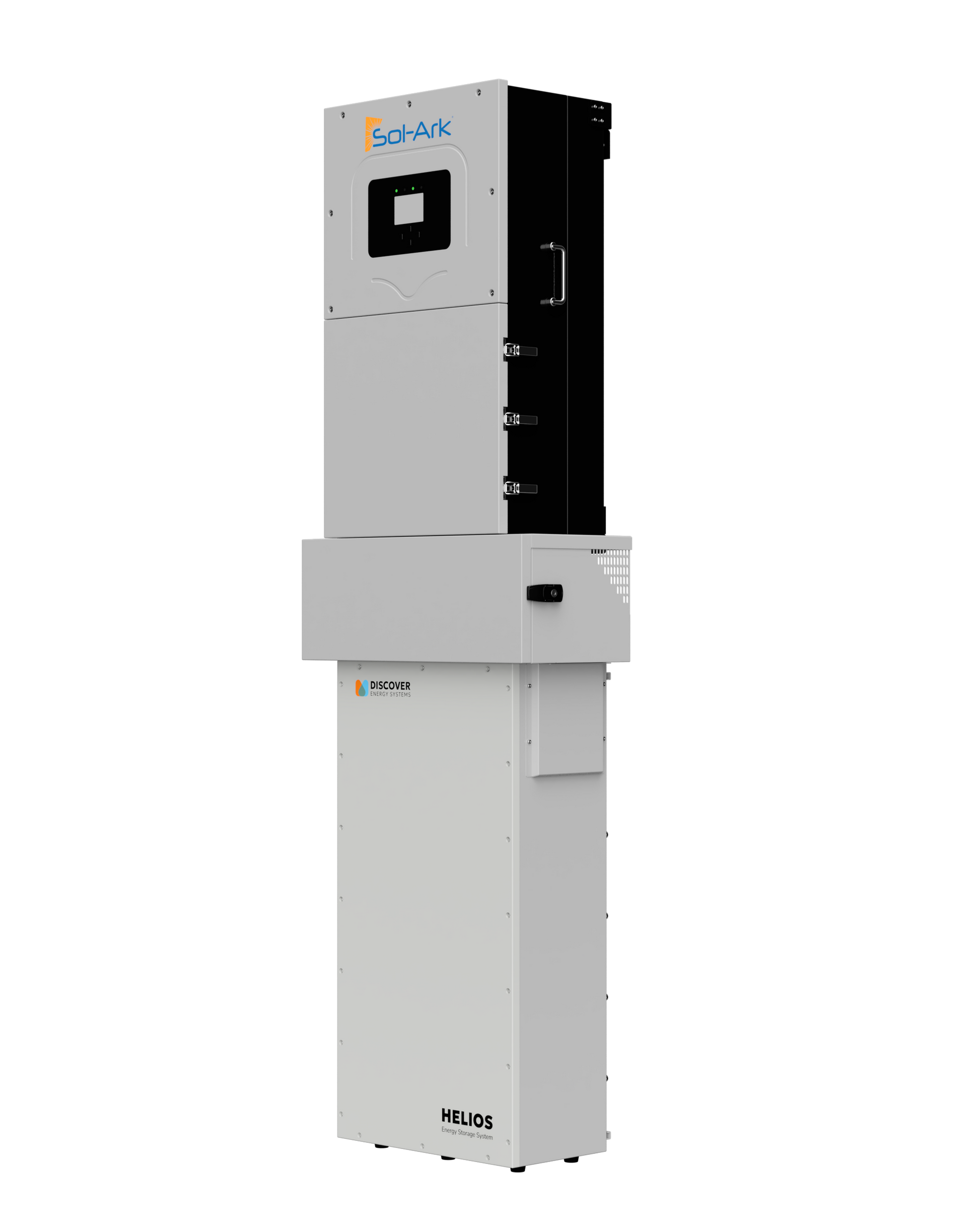 16kWh Battery Solar Kit - Sol Ark 18kW Hybrid Inverter + Discover Helios 16.1 kWh Outdoor Lithium Battery - Sol-Ark Solar Bundles