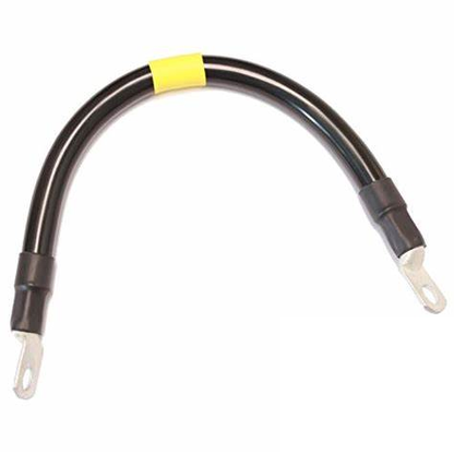 2/0 AWG 12" Black Battery Interconnect Cable 2 lugs