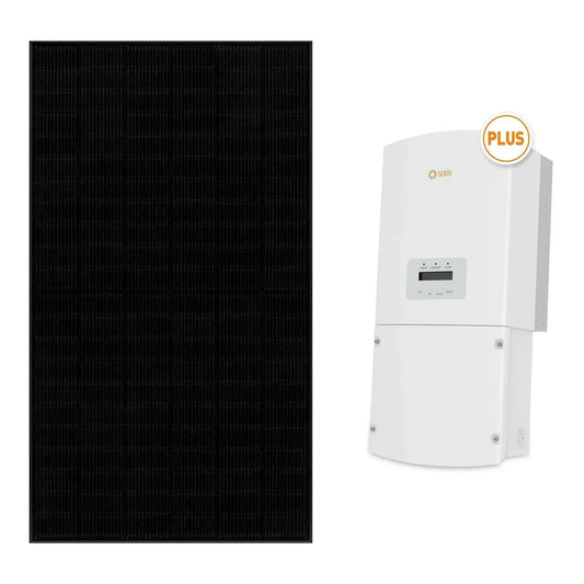 Grid Tie Solis System: Q.Cell 24 Panel 9.72 kW