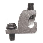 GROUNDING, LAY-IN LUG, TIN PLATED W/SS SCREW 10 pc — side angle