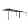 BLIKIR RCP-2 2-Car Carport Tandem Metal Structure and Racking Base