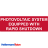 HellermannTyton Solar Label PV System with Rapid Shutdown