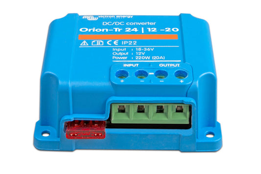 Victron Energy 240W 24V/12V non-isolated Orion-Tr -20A DC-DC converter