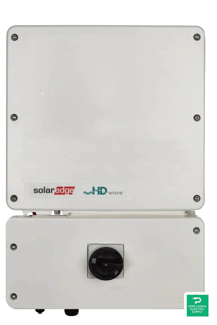SolarEdge HD Wave 10kW Inverter w/ RGM - SE10000H-US000BEI4 — front view