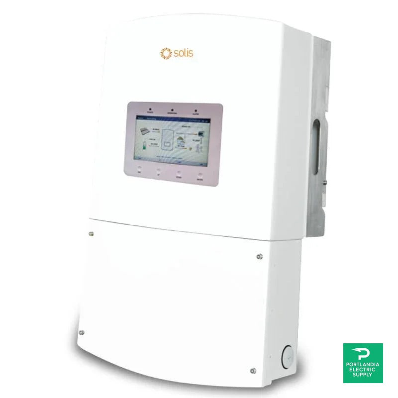 Solis 8.0kW Single Phase Dual MPPT Hybrid Inverter - RHI-1P8K-HVES-5G-SPRT — front view
