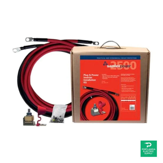 Samlex Inverter Installation Kit Contains (1) 300A Fuse Assembly (includes - DC-2500-KIT