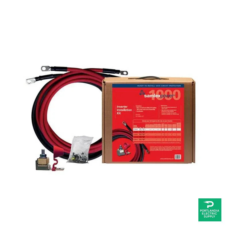 Samlex Inverter Installation Kit Contains: (1) 100A Fuse Assembly (include - DC-1000-KIT — front view