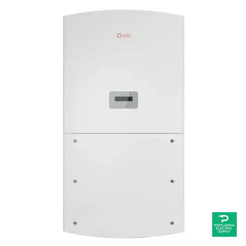Solis 66kW 4-MPPT W/Fan 3-Phase 480VAC Solar Inverter with 10 Year Standard Warranty - Solis 66K-US-F-LSW-SPRT