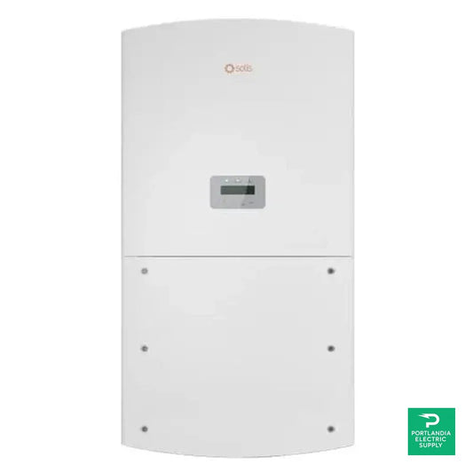Solis 66kW 4-MPPT W/Fan 3-Phase 480VAC Solar Inverter with 10 Year Standard Warranty - Solis 66K-US-F-LSW-SPRT