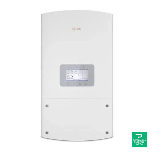 Solis 25kW 3-Phase 4-MPPT 480VAC Inverter with 10 Year Standard Warranty - 25K-US-LSW-RSS
