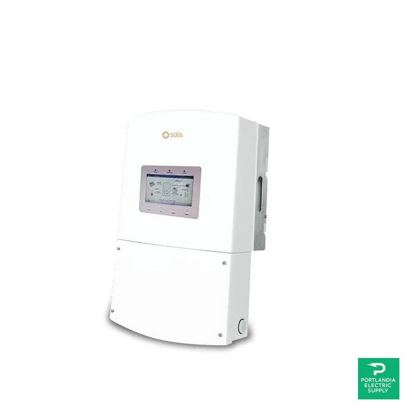 Solis Hybrid Inverter 8kw 5G Single Phase Dual MPPT. US Version - RHI-1P8K-HVES-5G-RSS — front view