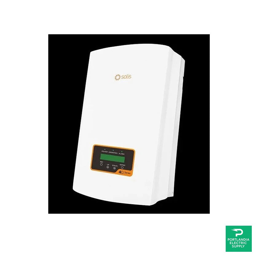 Solis 4.0kw 1-Phase 2-MPPT Advanced 4G Technology Inverter - 1P4K-4G-US