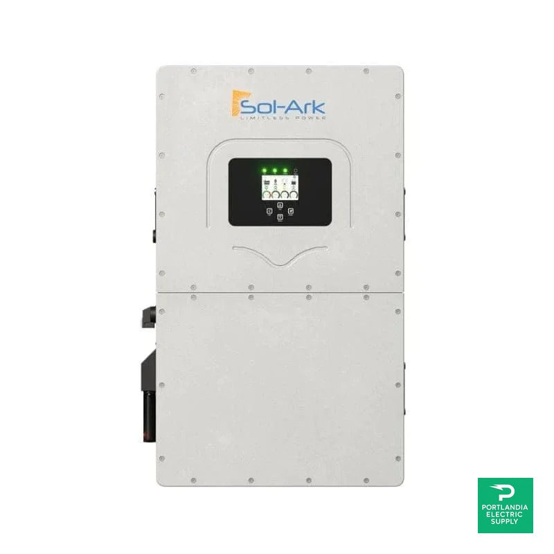 Sol-Ark 60K 3-Phase Output 480/277 Vac Hybrid Inverter. High Voltage - SA-60K-3P — front view