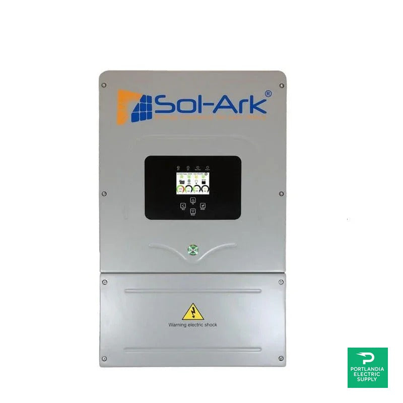 Sol-Ark 120/240/208V 48V Hybrid All-In-One 5 Year Standard Warranty - SA-8K-5Y — front view