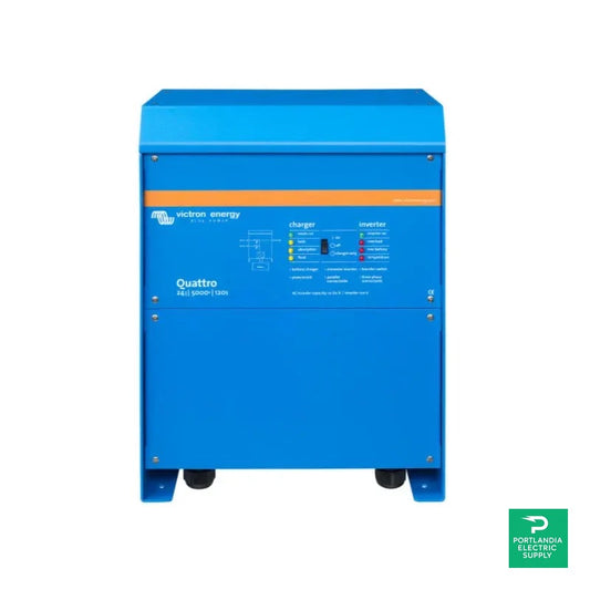Victron Energy Quattro 24/5000/120-100/100 120V Inverter/Chargers - QUA245023110