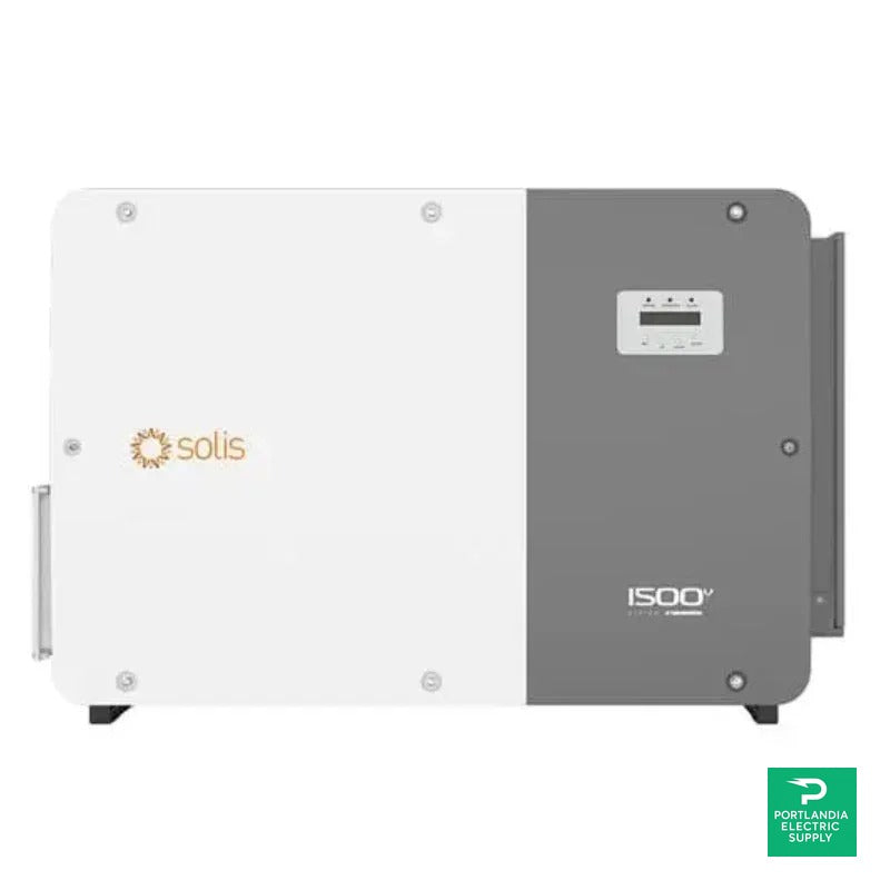 Solis 125kW 3-Phase 1-MPPT 1 Strings Inverter with 10 Year Standard Warranty - 125K1-EHV-5G-US
