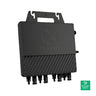 APsystems Single Phase 4PV Module Microinverter 240V AC-60Hz 1200W 300W Per Channel - QS1 - NA — back view