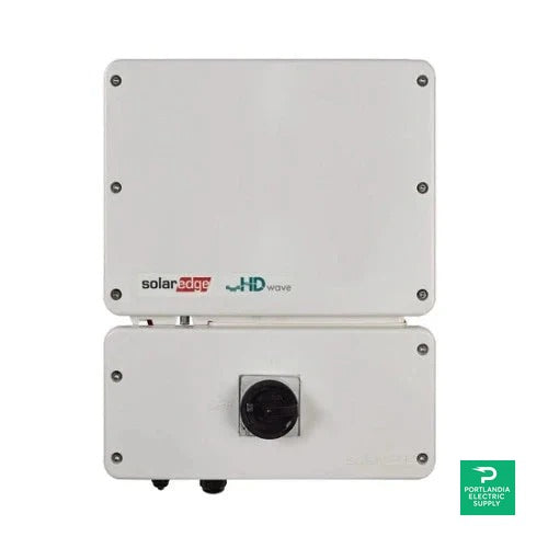 SolarEdge 5kW 380VDC 240VAC Single Phase Inverter w/ SetApp HD-Wave Technology - SE5000H-US000BNI4