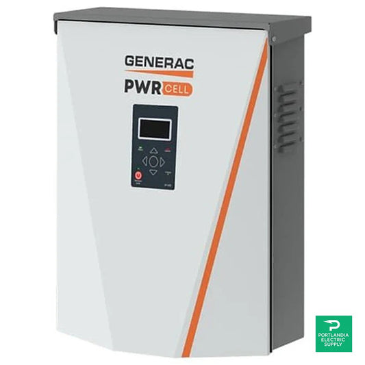 Generac Pwrcell Battery Inverter (W/ Cts) Grid Tie 7600w 1p-120/240vac Storage - XVT076A03