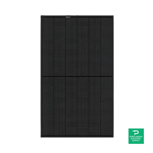 REC Alpha Pure 400W Black Mono Solar Panel - REC400AA — side angle