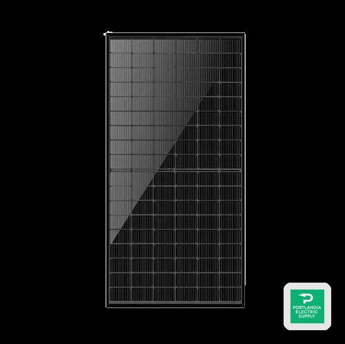 Sonali 390W Black On Black 120 Half-cell Mono Solar Panel - SS-M-390-B — front view