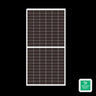 ZNShine 540W Clear On White 144 Half-cell Mono Solar Panel - ZXM7-SHLDD144-540/M