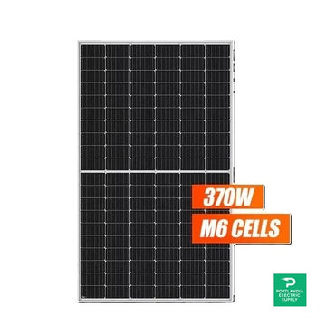 Bluesun 370W Black ON Black 120 HALF-CELL MONO Solar Panel - BSM370M-60HPH