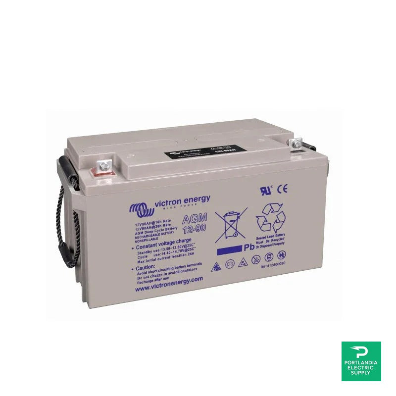 Victron 12V/90Ah AGM Deep Cycle Battery - BAT412800084