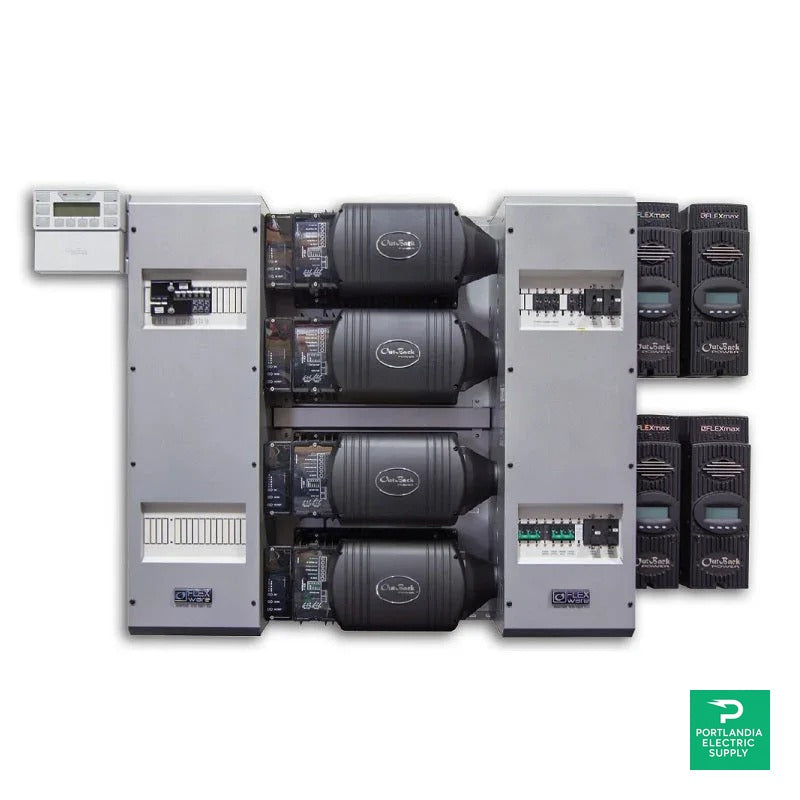 Outback Power FLEXpower FOUR 9.2 kW 48 VDC solution quad VFXR234 - FP4 FXR2348E