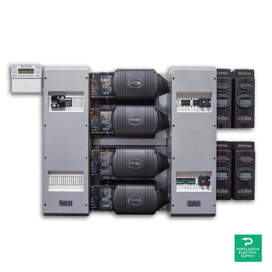 Outback Power FLEXpower FOUR 9.2 kW 48 VDC solution quad VFXR234 - FP4 FXR2348E