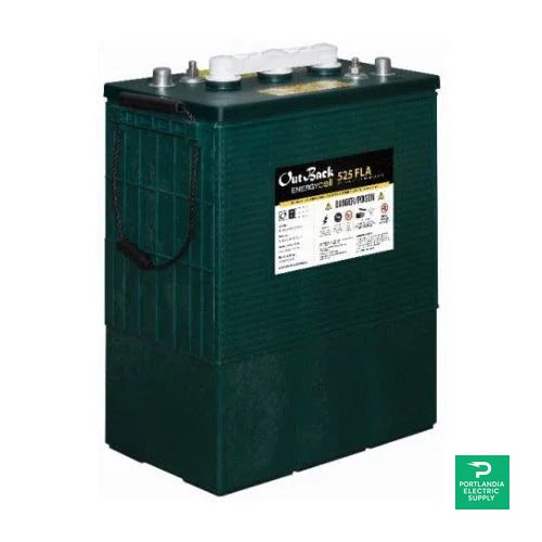 Outback Power EnergyCell 6 Volt 525Ah Deep Cycle Flooded Battery - 525FLA