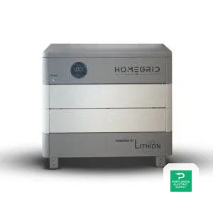 HomeGrid Stack'd Series 9.6kWh/8.6kW 48V Lithium Iron Phosphate 2 Battery Modules - HG- 2-Stack