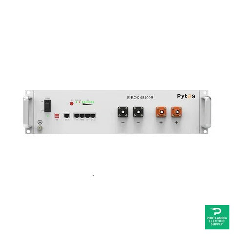 PYTES Energy LFP Battery 5.12kW 100Ah 48VDC - E-BOX-48100R