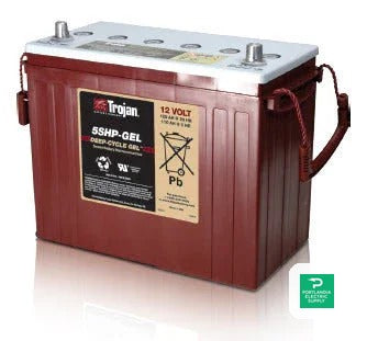 Trojan 125AH 12V GEL Battery - 5SHP-GEL