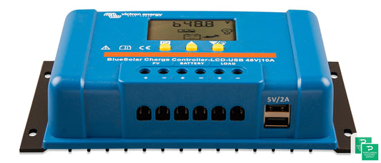 Victron BlueSolar PWM-LCD&USB 48V-10A Charge Controller - SCC040010050
