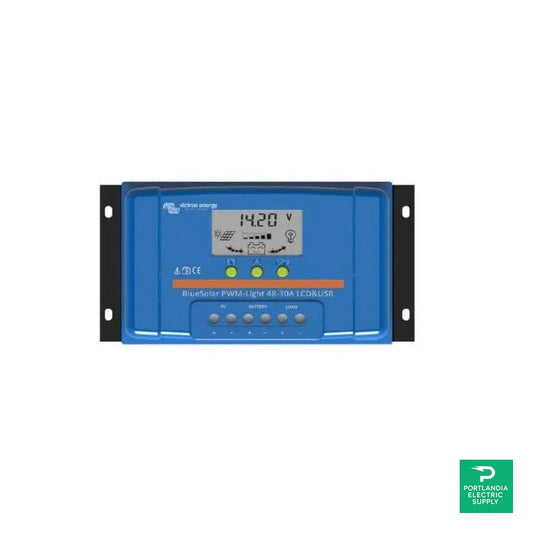 Victron BlueSolar PWM-LCD&USB 12/24V-10A Charge Controller - SCC010010050