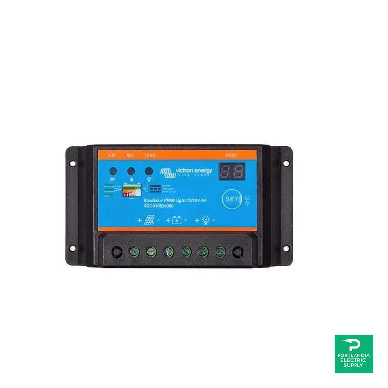 Victron BlueSolar PWM-Light 12/24V-20A Charge Controller - SCC010020020