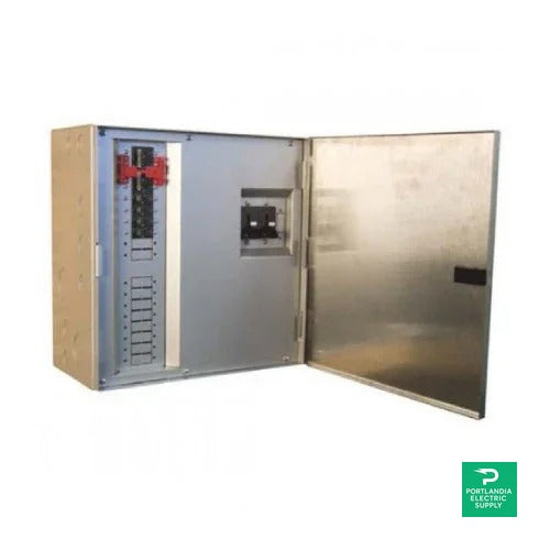 Outback Power Prewired Load Center for Two Charge Controllers - GSLC-PV-300VDC