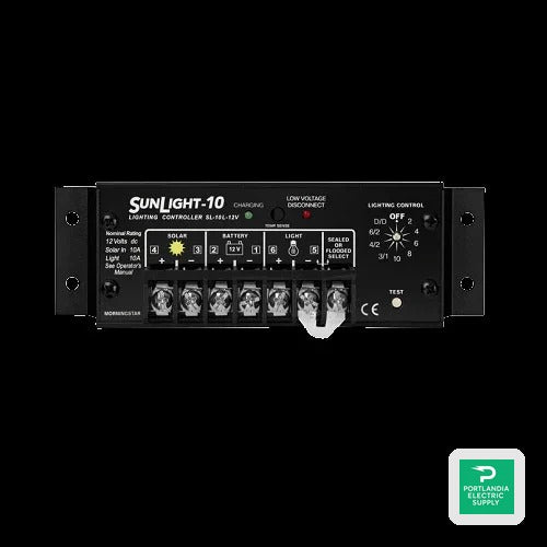 Morningstar Sunlight 10A 12VDC PWM Charge Controller - SL-10L-12V