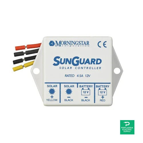 Morningstar Sunguard 12VDC PWM Charge Controller - SG-4 4.5A