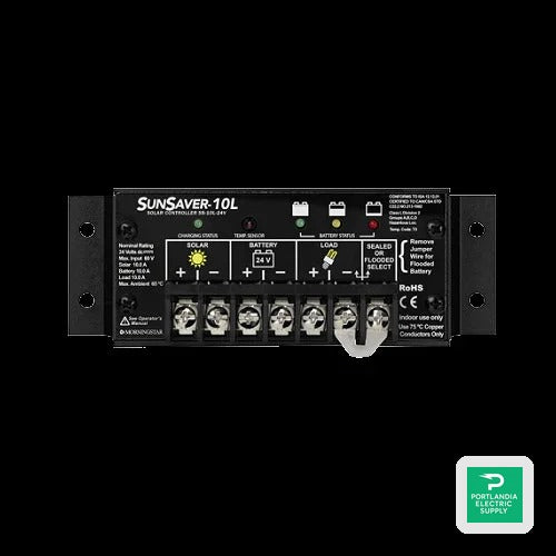 Morningstar Sunsaver 24VDC Pwm Charge Controller - SS-10L-24V 10A