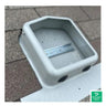Gray Soladeck flashed PV roof-mount combiner/enclosure 600VDC 120 amp - 0799-5G