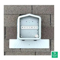 Gray Soladeck flashed PV roof-mount combiner/enclosure 600VDC 120 amp - 0799-2G